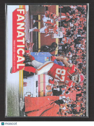 2025 Topps Chrome Fanatical Travis Kelce #FF-29