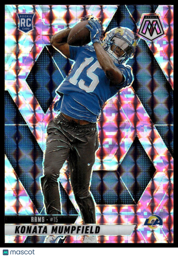 2025 Panini Mosaic Konata Mumpfield #393 Mosaic Camo Pink RC