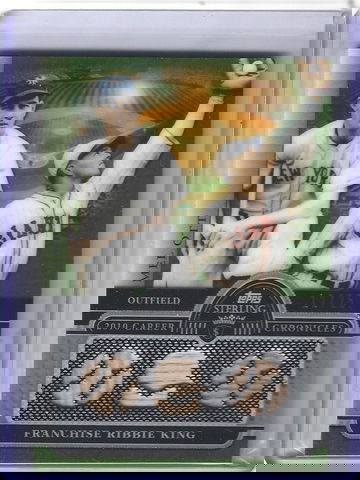 MEL OTT 2010 TOPPS STERLING TRIPLE BAT CARD #12/25 GIANTS!!