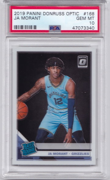Ja Morant 2019 Optic PSA 10 
