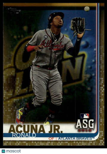 2019 Topps Update Ronald Acuña Jr. #US220 Gold SN