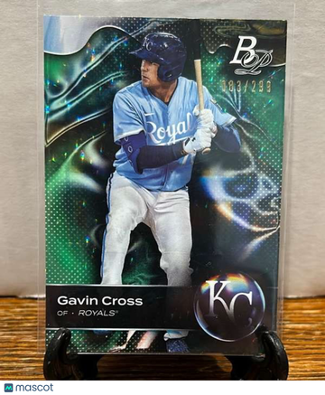 2023 Bowman Platinum - Top Prospects Emerald Ice Foil Gavin Cross #TOP-81