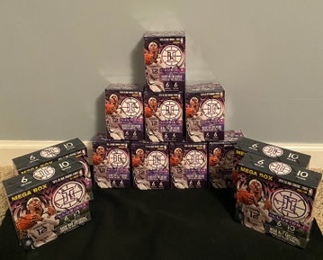 2019-20 Panini Illusions Basketball Blaster (8) Mega Box (4) Lot