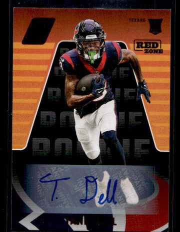 2023 Panini Zenith Red Zone Tank Dell #184 RC Auto