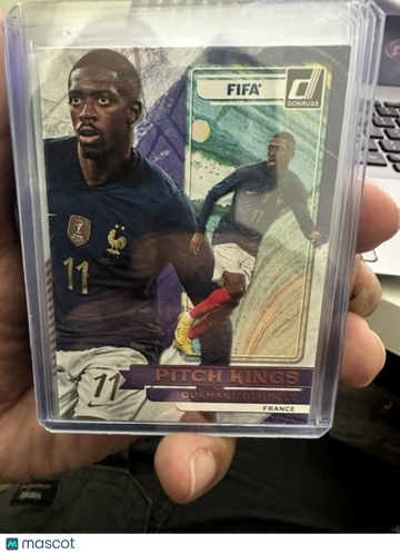 2022 Panini Donruss Soccer Pitch Kings Ousmane Dembélé #9