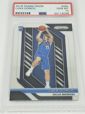 2018-19 Prizm Luka Doncic PSA 10 RC Rookie Card 