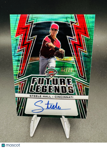 2025 Panini Prospect Edition Future Legends Steele Hall #FLS-SH Green /25