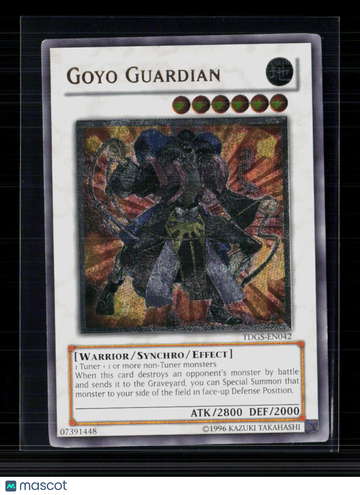 2008 Yu-Gi-Oh! The Duelist Genesis Goyo Guardian Holo Synchro 1st Edition Ultimate Rare
