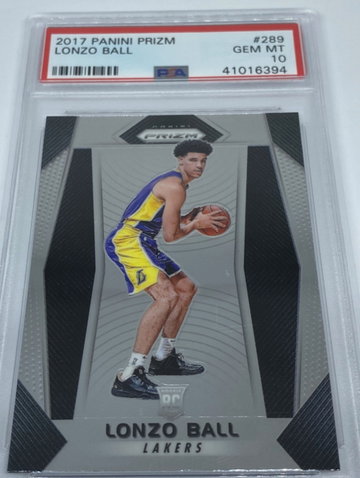 Lonzo Ball 2017 Prizm PSA 10