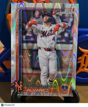 2025 Topps Chrome - Raywave Refractors Francisco Alvarez #207