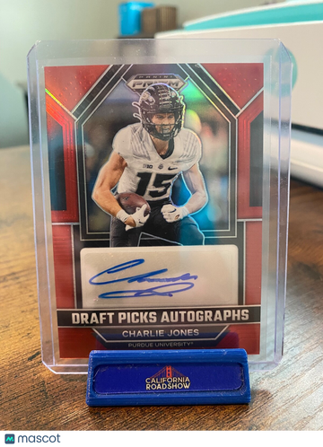 2023 Prizm Charlie Jones #DPA-CJO Prizm Panini Authentic
