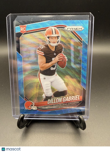 2025 Panini Prizm Dillon Gabriel #372 Blue Wave SN