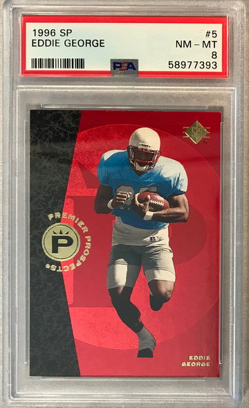 Eddie George Rookie 1996 SP #5 - PSA 8 NM-MINT 