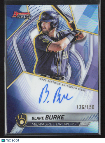 2025 Bowman's Best Blake Burke #B25-BBU /150