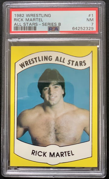 1982 Wrestling All Stars Rick Martel PSA 7
