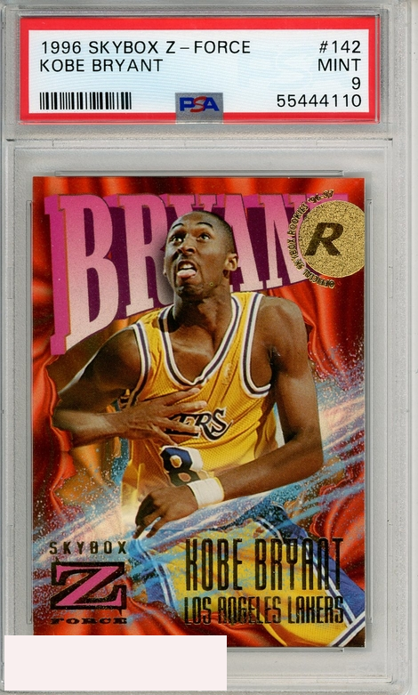 1996 Z-Force Kobe Bryant Base #142 PSA 9 | Card Ladder