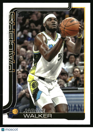 2025-26 Topps Jarace Walker #50 Indiana Pacers
