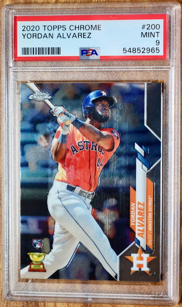 2020 Topps Chrome Yordan Alvarez