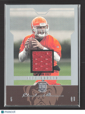 2004 Fleer SkyBox L.E. Jeff Garcia #35 Game-Worn Jersey