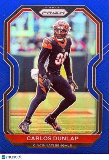 Carlos Dunlap 2020 Panini Prizm Cincinnati Bengals