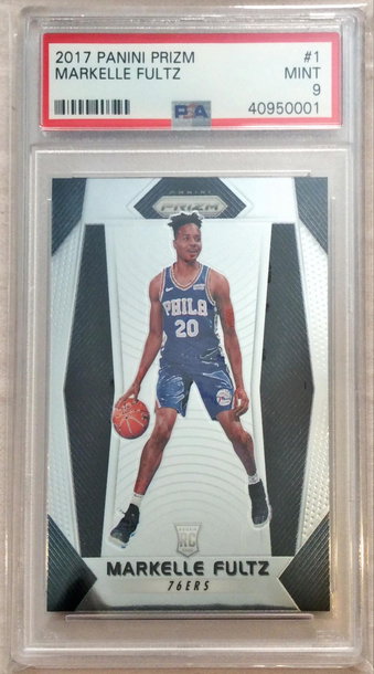 Markelle Fultz 2017 Panini Prizm PSA 9