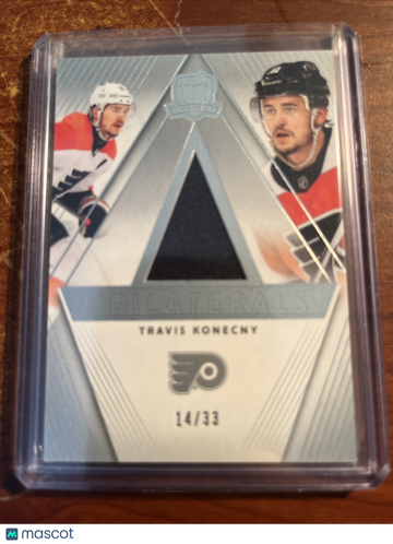 2023-24 Upper Deck The Cup Travis Konecny Memorabilia Insert