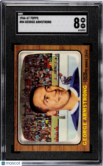 1966 Topps George Armstrong #84 SGC 8