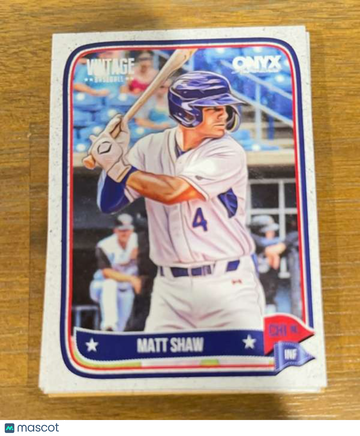 2024 Onyx Vintage Matt Shaw #OVMASH