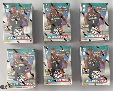 6X 2019-20 Mosaic Basketball Blaster Boxes