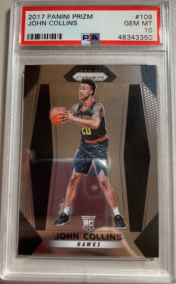 2017 Prizm John Collins RC PSA 10