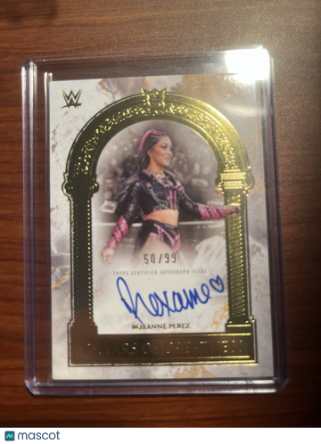 2025-26 Topps Roxanne Perez Gold