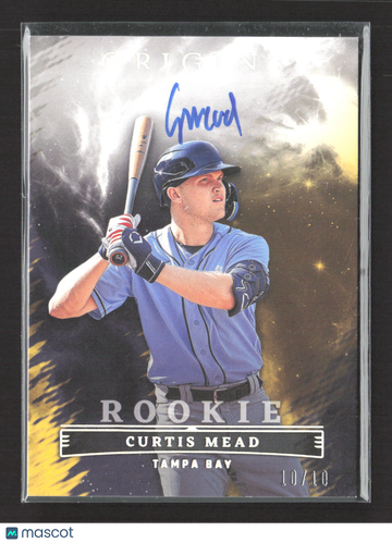 2023 Panini Chronicles Origins Baseball Curtis Mead #OPS-CE /10