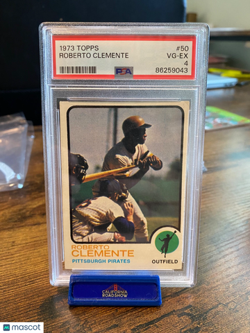 1973 Topps Roberto Clemente #50 PSA 4