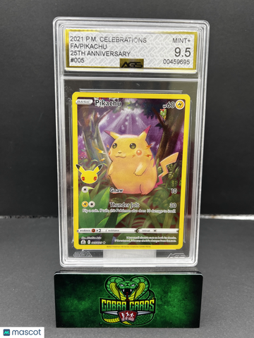 Celebrations Pikachu Japanese AGS 9.5 #005
