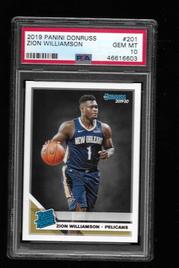 2019 DONRUSS ZION WILLIAMSON