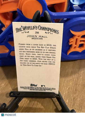 2025 Topps Allen & Ginter John Hall #256 Mini Gold Border