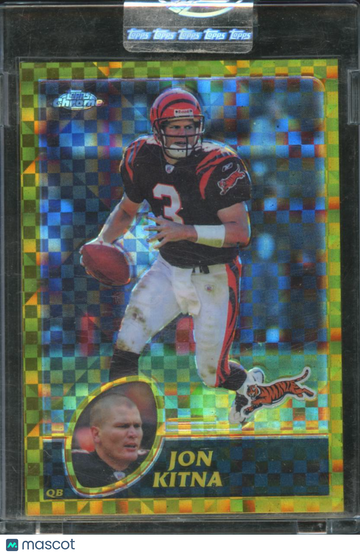 2003 Topps Chrome Xfractor Jon Kitna #59