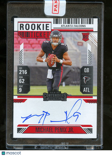 2025 Panini Contenders Football Michael Penix Jr. #102 RC