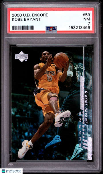 2000 Upper Deck Encore Kobe Bryant #59 PSA 7