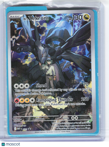 Mega Evolution Promo N's Zekrom Holo Black Star Promo [Sealed] #031