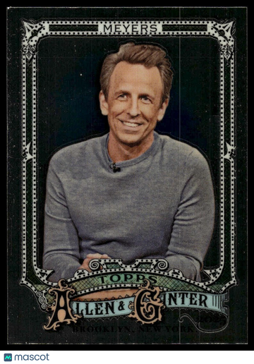 2025 Topps Allen & Ginter Seth Meyers #292 Chrome