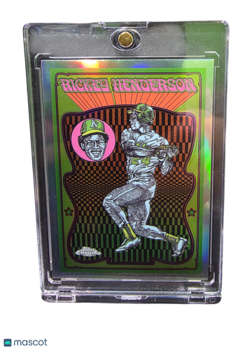 2025 Topps Chrome Ultraviolet All-Stars Rickey Henderson #UV-12