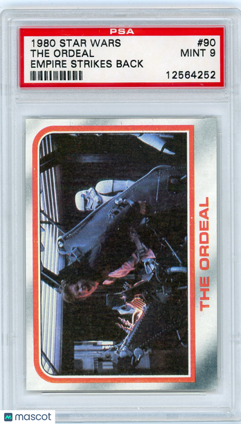 1980 Star Wars Empire Strikes Back The Ordeal #90 PSA 9