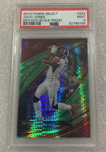 2019 Select Dragon Julio Jones Field Level /88 Psa 9 Falcons Titans 