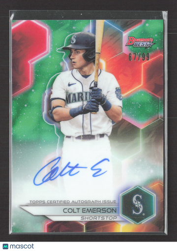 2023 Bowman's Best Colt Emerson #B23-CE 67/99 Auto