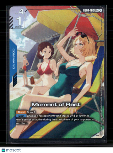 2023 Bandai Gundam Card Game Fraw Bow Sayla Mass Moment of Rest