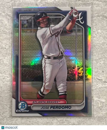 2024 Bowman Draft-Chrome Refractor Refractor Jose Perdomo #BDC-200