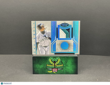 2021 Topps Tier One Ken Griffey Jr. #TSR-KG Top Shelf Relic /1 Patch