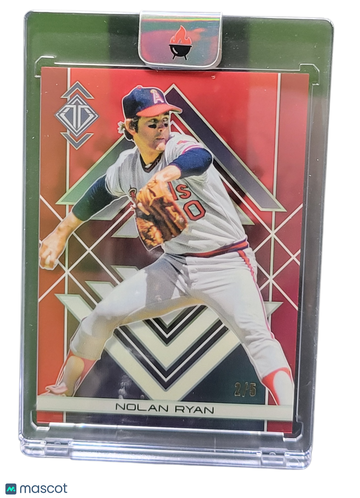 2025 Topps Tribute Nolan Ryan #40 Red /5