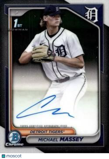 2024 Bowman Draft - Chrome Prospect Autographs Michael Massey #CPA-MMY